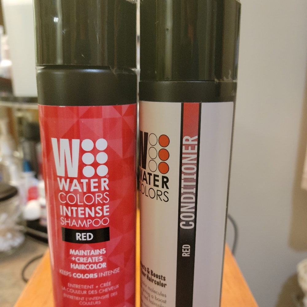 Water Colors intense shampoo and conditioner